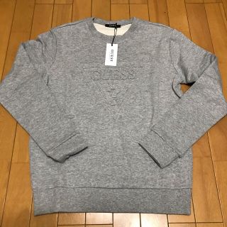 ゲス(GUESS)の【新品未使用】GUESS ゲス スウェット トレーナー Sサイズ エンボス加工(スウェット)