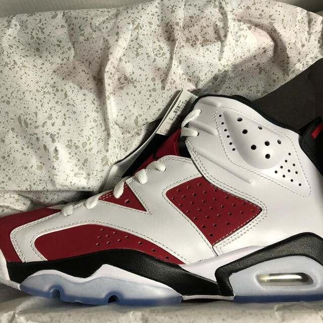 NIKE(ナイキ)のNIKE AIR JORDAN 6 CARMINE 27cm メンズの靴/シューズ(スニーカー)の商品写真