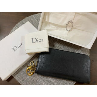 ディオール(Dior)のLADY DIOR ロングウォレット(財布)
