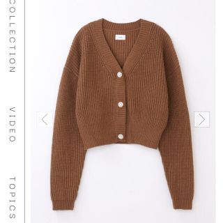 スナイデル(SNIDEL)のスタイリスト山脇 道子 jewelry button knitcardigan (カーディガン)