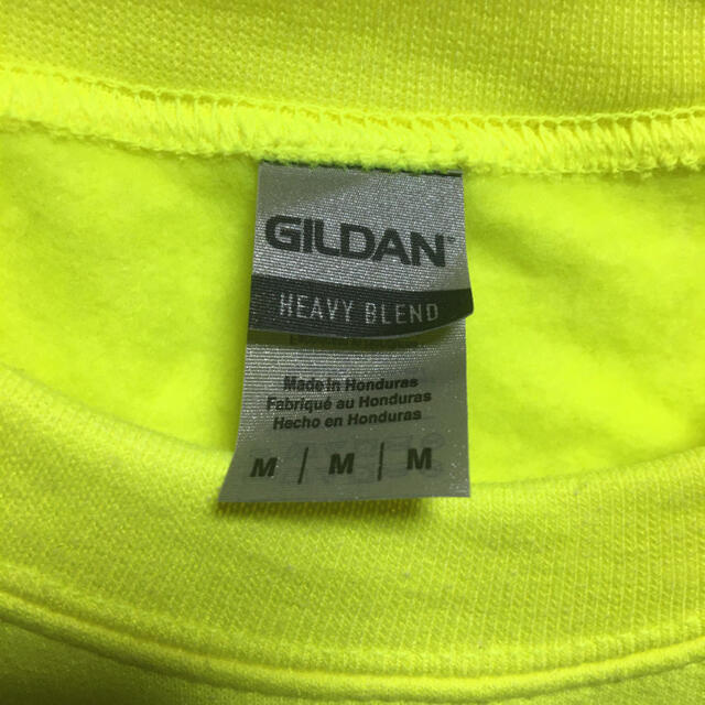 GILDAN(ギルタン)のGILDANギルダンのトレーナー★ネオンイエロー★Mサイズ メンズのトップス(スウェット)の商品写真