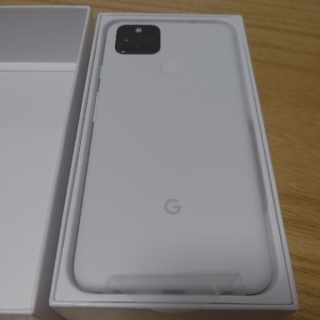 pixel4a 5g Google　ホワイト　白　SIMロック解除