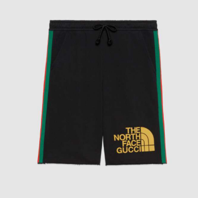 Gucci - 新品 GUCCI ノースフェイス グッチ ショートパンツ 黒 ブラック Mサイズの通販 by デオールshop｜グッチならラクマ