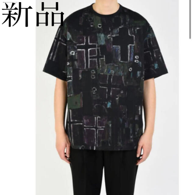 LAD MUSICIAN(ラッドミュージシャン)の20ss BIG T-SHIRT 新品未使用品　定価以下　Green メンズのトップス(Tシャツ/カットソー(半袖/袖なし))の商品写真