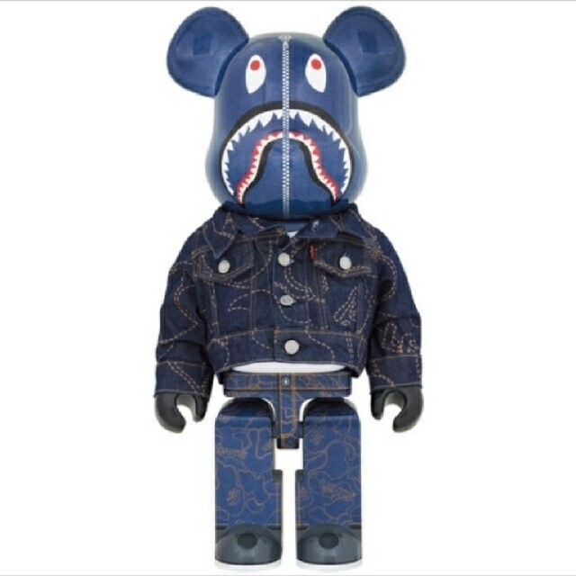 MEDICOM TOY(メディコムトイ)のbape levi's 1000% BE@BRICK ベアブリック ベイプ ハンドメイドのおもちゃ(フィギュア)の商品写真