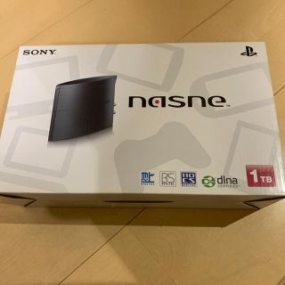 ナスネ(nasne)の【値下げ】新品「nasne(ナスネ)(TM)」 1TB CUHJ-15004(家庭用ゲーム機本体)