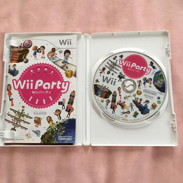 wiiパーティ ミニゲーム80以上 エンタメ/ホビーのゲームソフト/ゲーム機本体(家庭用ゲームソフト)の商品写真