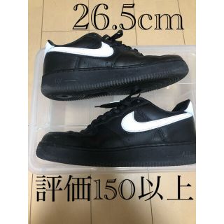 ナイキ(NIKE)のナイキエアフォース1 ブラック/ホワイト(スニーカー)