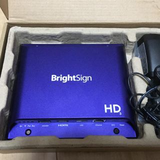 BrightSign HD1023 ブライトサイン　サイネージプレイヤー(その他)