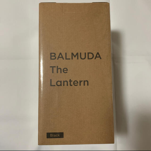 「BALMUDA The Lantern」ザ・ランタン（ブラックL02A-BK