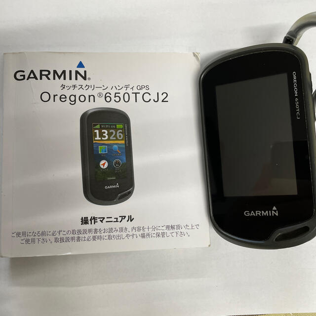 GARMIN Oregon 650TCJ2アウトドア