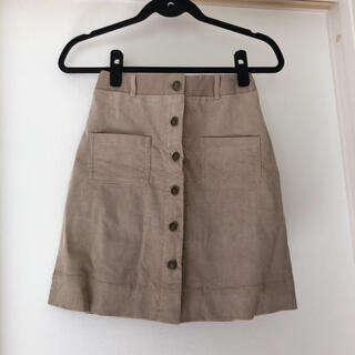 レトロガール(RETRO GIRL)の台形スカート コーデュロイ スカート(ミニスカート)