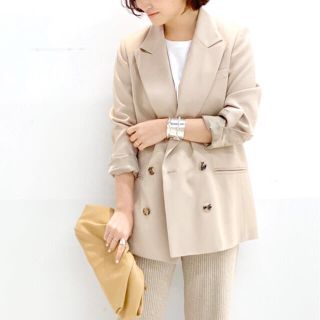 DEUXIEME CLASSE - 【美品】EVERYDAY I LIKE ダブルジャケット36の通販 ...