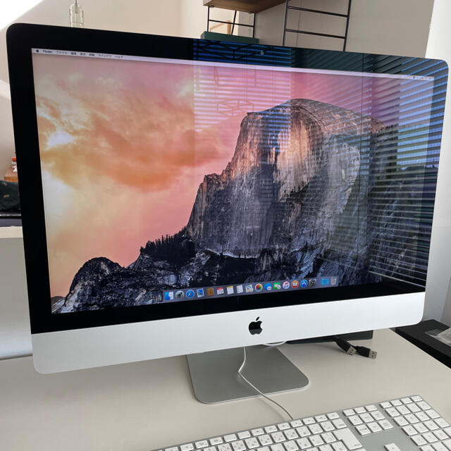 Mac (Apple)(マック)の【ゆずも様専用】iMac (5K 27inch Late2014)  スマホ/家電/カメラのPC/タブレット(デスクトップ型PC)の商品写真