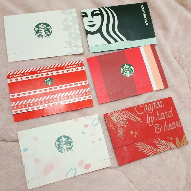 Starbucks Coffee(スターバックスコーヒー)のスターバックス♡スタバカード入れ 6枚セット その他のその他(その他)の商品写真