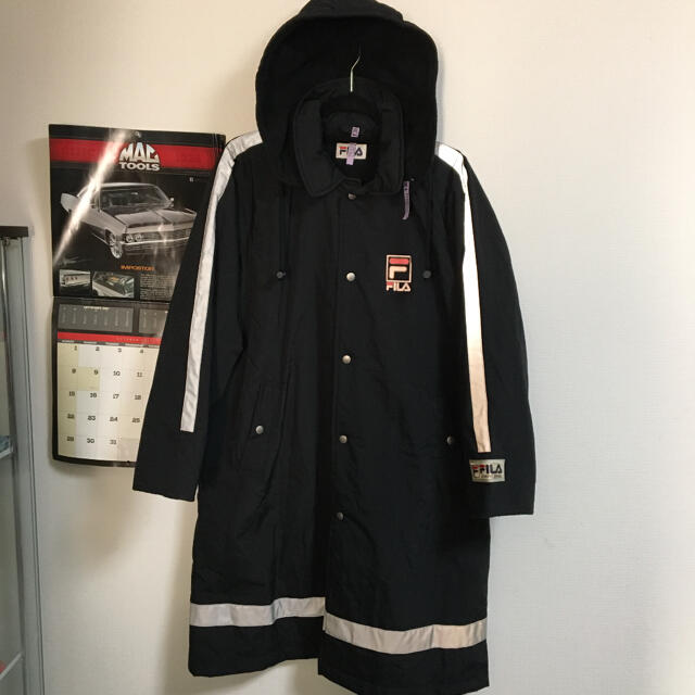 レア　フィラ　FILA ベンチコート　90s