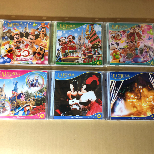ディズニー 30周年 CD12枚セット Happiness ユーキャン