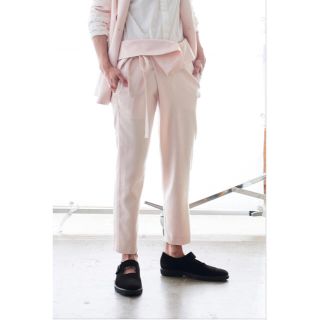 ジョンリンクス(jonnlynx)のjonnlynx silk wool pants black(その他)