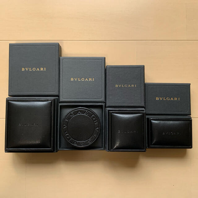 【BVLGARI ブルガリ】箱のみ 4点セット ギフトBOX ラッピング