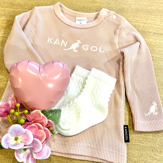 KANGOL(カンゴール)のおむつケーキ　オムツケーキ　KANGOL 初節句　ひな祭り　女の子　ベビー　 キッズ/ベビー/マタニティのおむつ/トイレ用品(ベビー紙おむつ)の商品写真