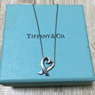 ティファニー(Tiffany & Co.)のTiffany ティファニー ネックレス　ラビングハート(ネックレス)