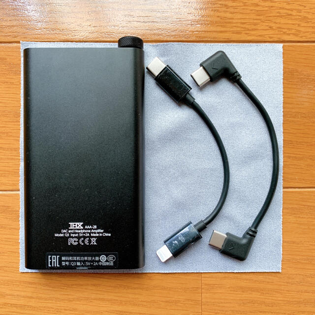 fiio q3 ほぼ未使用品 USB DAC ポータブルアンプ 【本日限定】 2