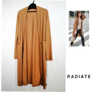 スコットクラブ(SCOT CLUB)の定価11000円 RADIATE 春物 サイドスリット カーディガン(カーディガン)