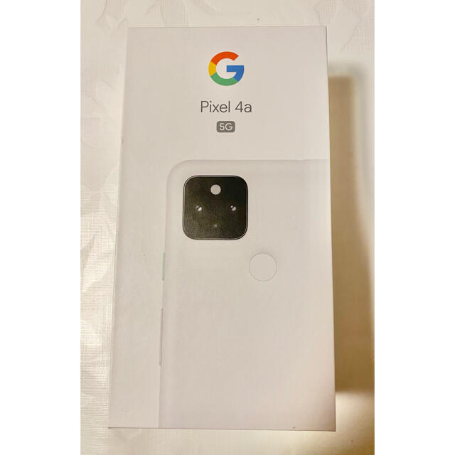 新品未使用 Google Pixel4a5G 128G White simフリー