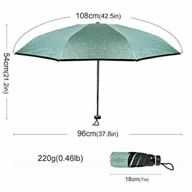 折りたたみ傘　完全遮光 レディースのファッション小物(傘)の商品写真