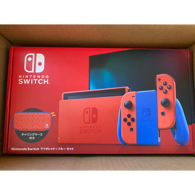 【新品未開封】Nintendo Switch マリオレッド×ブルー セット