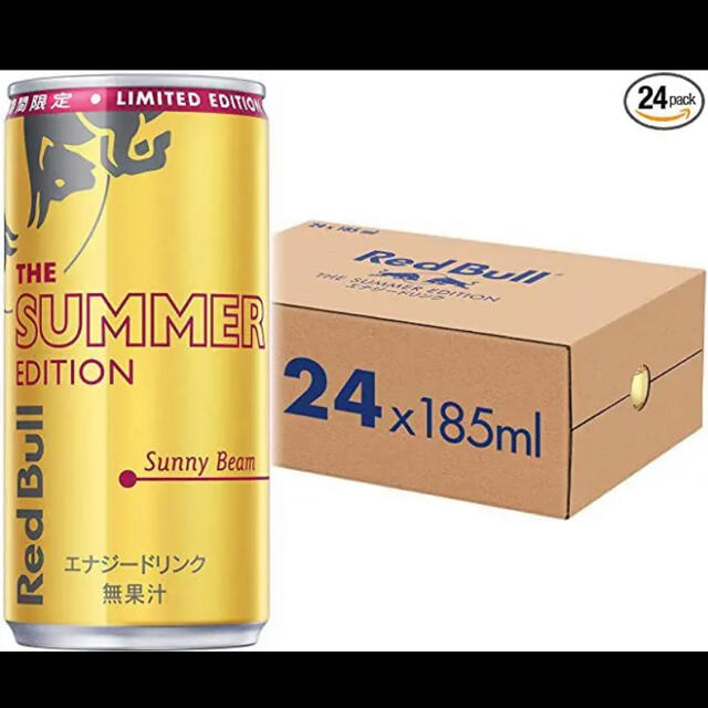 Red Bull Summer Edition 185ml 24本 食品/飲料/酒の飲料(ソフトドリンク)の商品写真