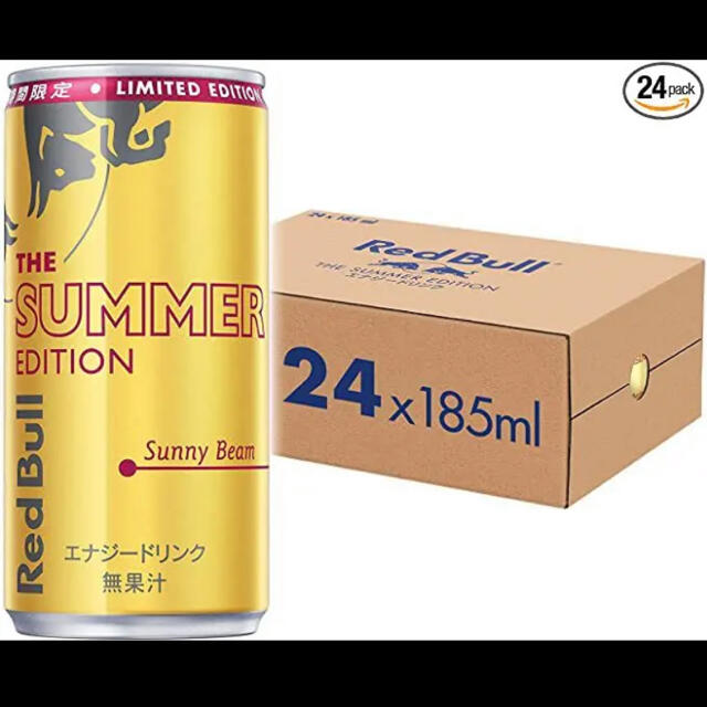 Red Bull Summer Edition 185ml 24本 食品/飲料/酒の飲料(ソフトドリンク)の商品写真