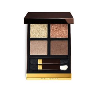 トムフォード(TOM FORD)の【美品】トムフォードビューティ アイ カラー クォード ゴールデンミンク 01(アイシャドウ)