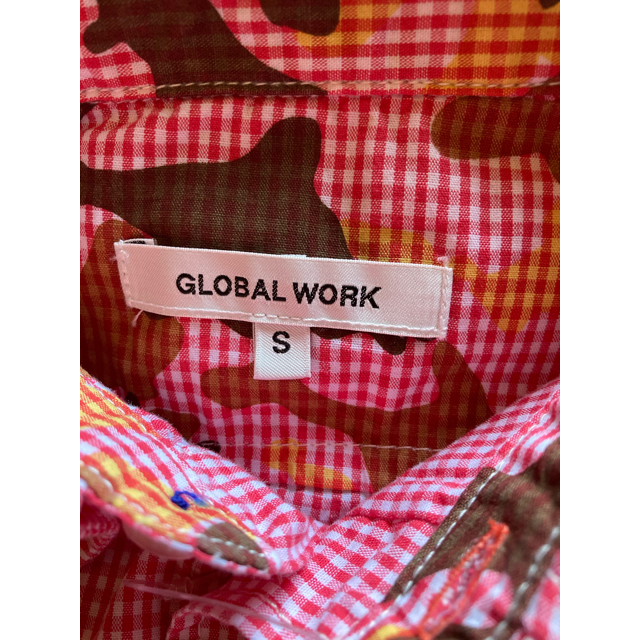 GLOBAL WORK(グローバルワーク)のキッズ　チェックシャツ キッズ/ベビー/マタニティのキッズ服男の子用(90cm~)(その他)の商品写真