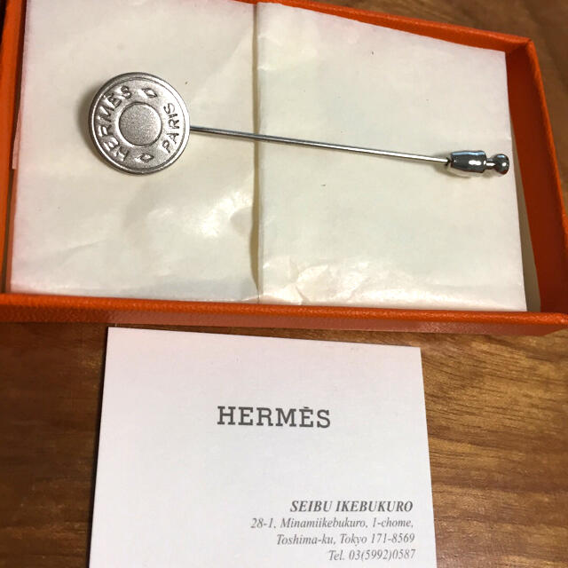 Hermes(エルメス)のエルメス ピンブローチ レディースのアクセサリー(ブローチ/コサージュ)の商品写真