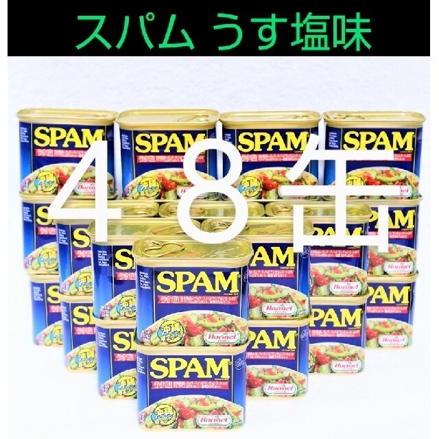 ★期間限定値下げ★スパム うす塩味 48缶（1缶360円）340g SPAM