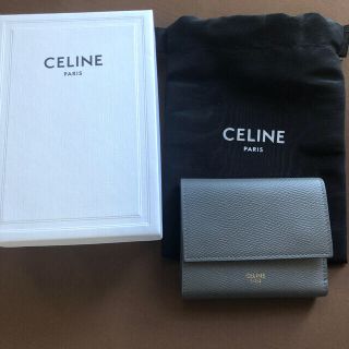 セリーヌ(celine)のセリーヌ スモール トリフォールドウォレット カーフ(財布)