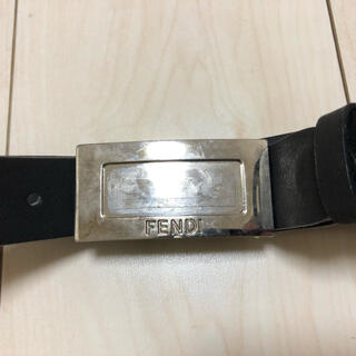 フェンディ(FENDI)のFENDI サンローラン　2本　ベルト　ブラック(ベルト)