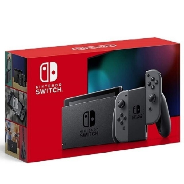 ニンテンドースイッチ本体(グレー)とリングフィットアドベンチャー　新品セット家庭用ゲーム機本体