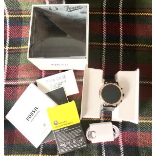 フォッシル(FOSSIL)の【値下げ】フォッシルスマートウォッチGEN5 おまけ付き(腕時計)