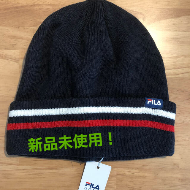 FILA(フィラ)のFILA ニット帽 スポーツ/アウトドアのゴルフ(その他)の商品写真