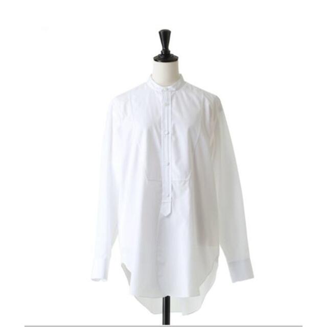 専用☆BLAMINK ☆バンドカラーシャツ☆ホワイト３６
