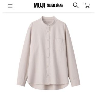 ムジルシリョウヒン(MUJI (無印良品))の無印良品　オックスフォードスタンドカラーシャツ(シャツ/ブラウス(長袖/七分))