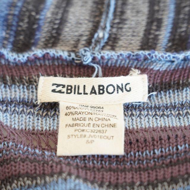 billabong(ビラボン)のBILLABONG ビラボン ストライプコットンニット カーディガン レディースのトップス(カーディガン)の商品写真