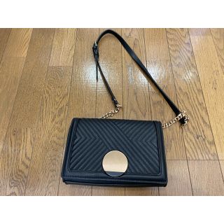 ザラ(ZARA)のZARA ショルダーバッグ ブラック(ショルダーバッグ)