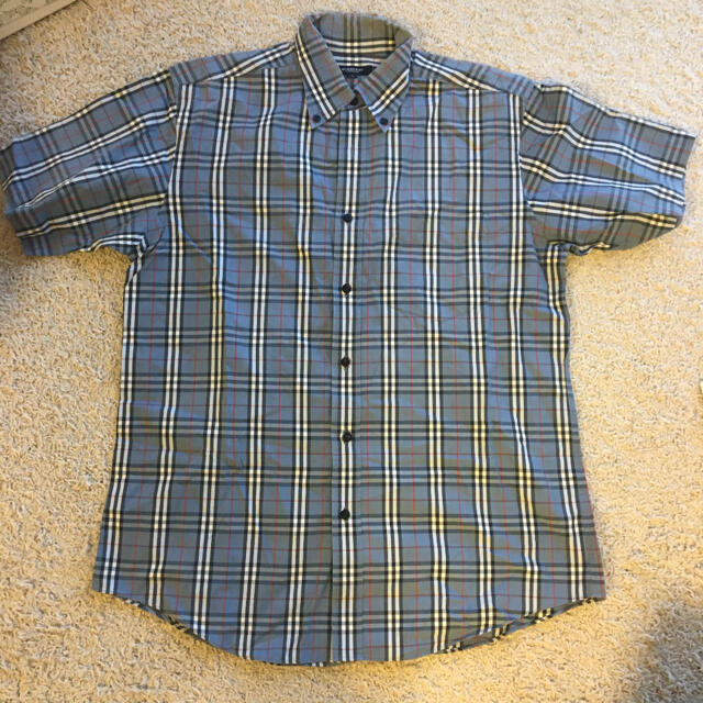 【35％OFF】 BURBERRY バーバリー　シャツ　　Lサイズ - ポロシャツ