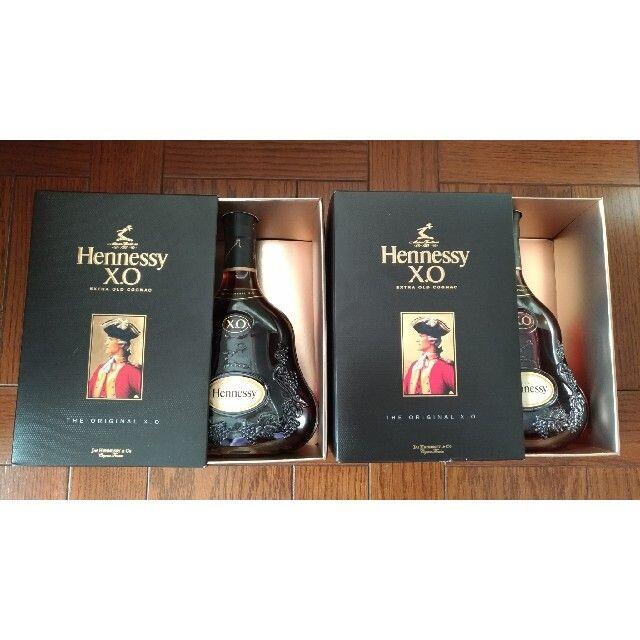 Hennessy ヘネシー コニャック　ＸＯ　700ml　黒キャップ 2本セット