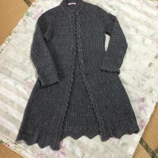 レッドヴァレンティノ(RED VALENTINO)の★のぽぽん様専用【RED VALENTINO】ロングカーデ兼コート　1回のみ使用(ニットコート)