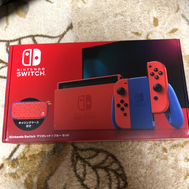 任天堂　switch マリオレッド×ブルー　新品未開封