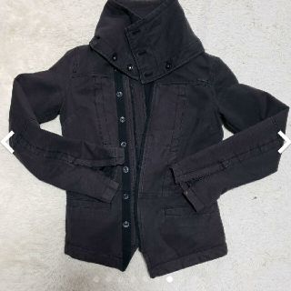 ディーゼル(DIESEL)のDIESEL ディーゼル ジャケット コットン グレー XS(Gジャン/デニムジャケット)